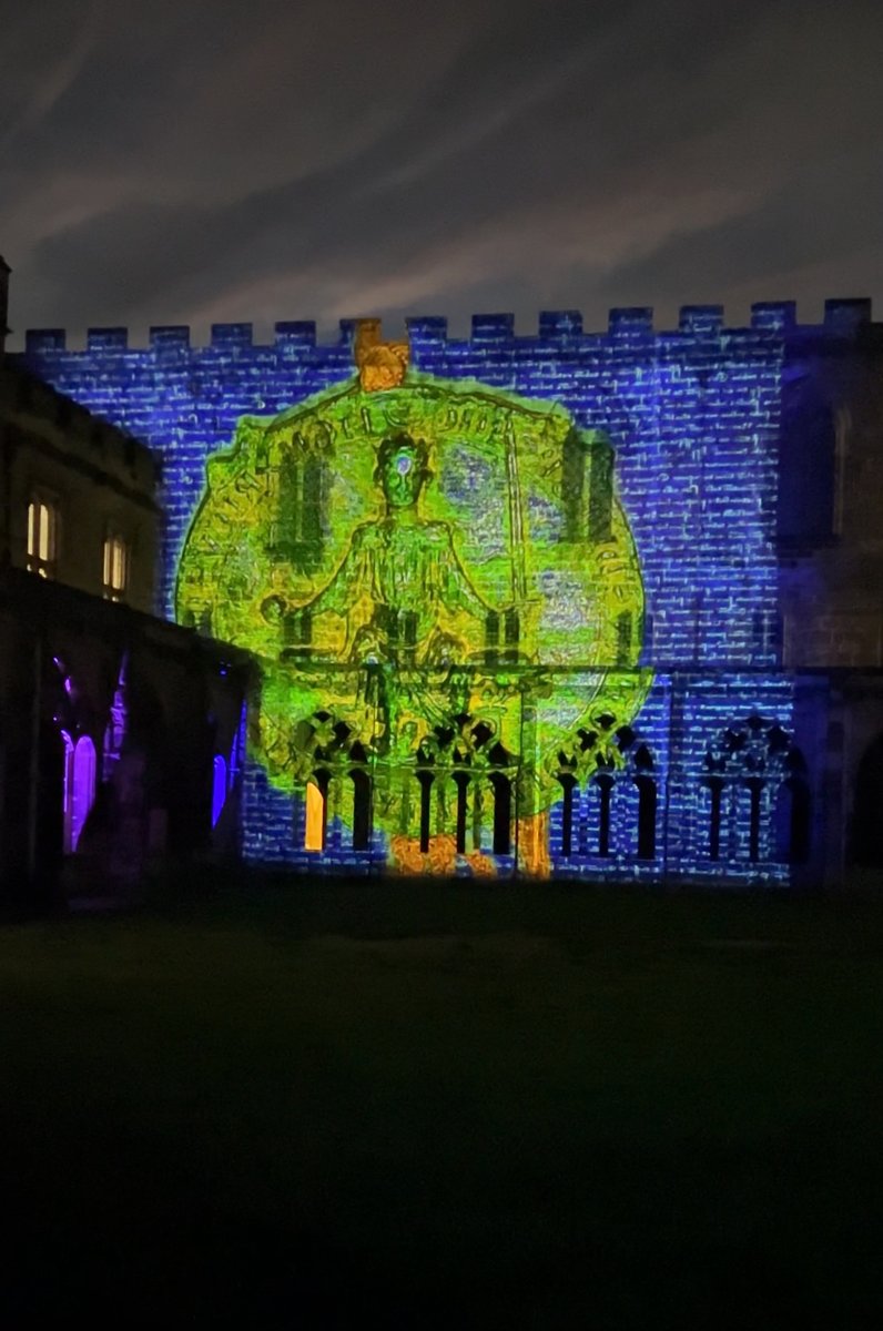 See the Magna Carta... projected on the side of a building? 👀

As part of The Storytellers by Luxmuralis, you can see items from our collections projected on the outside of the Monks' Dormitory, including the iconic 1225 Magna Carta and co-ordinating wax seal