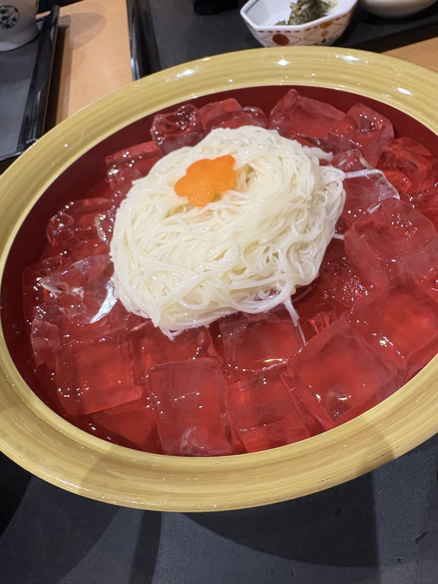 Geroさんとうどんとラーメンの話したのに、結局いまそうめんを食べて