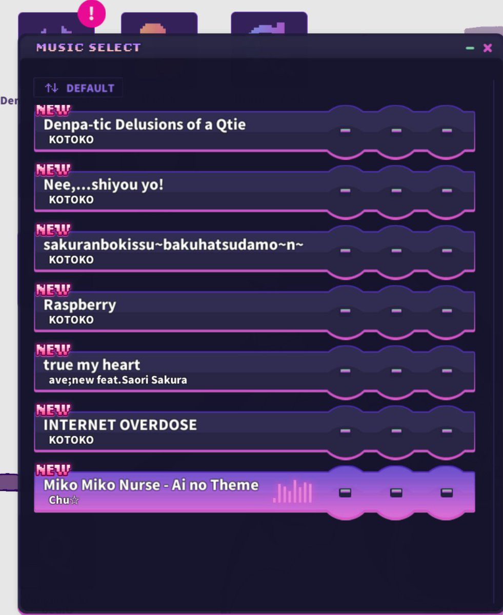 Yunyun Syndrome...I felt my age with Miko Miko Nurse and True my heart.... I can't wait for the rest of this game.