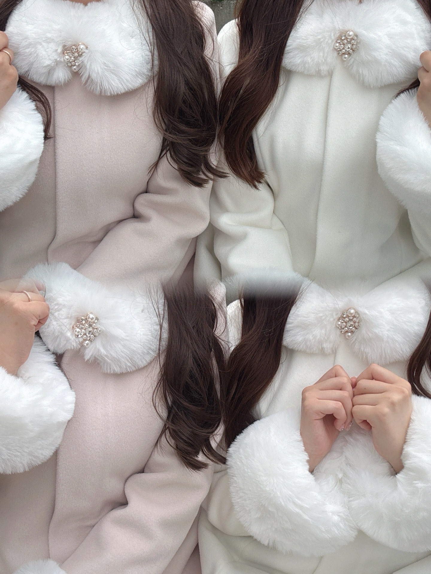 【り⠀】evelynビジューコート evelyn ビジューコート - メルカリ