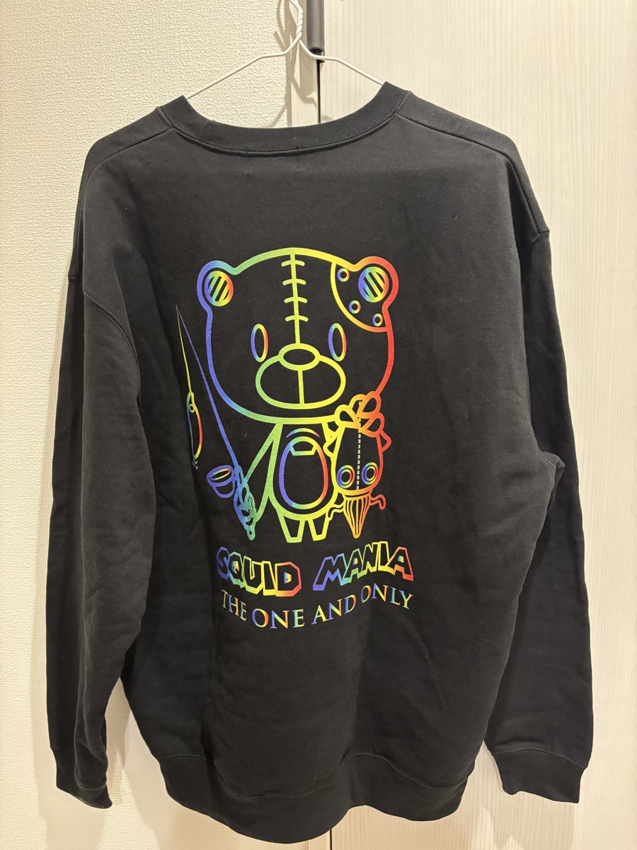 今年の冬はこれだ🤩 スクイッドマニア トレーナーandジップパーカー