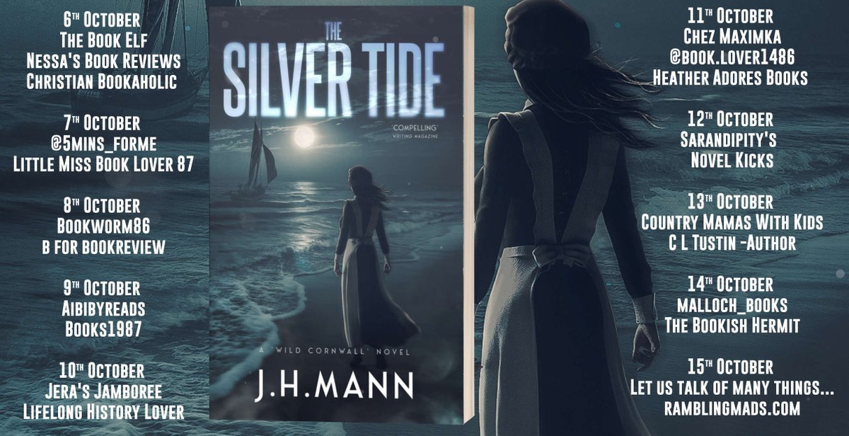 New on the blog 📖
Laura reviews #TheSilverTide by J.H. Mann — a moving story of tragedy, secrets &amp; resilience set on the Cornish coast.
➡️ jerasjamboree.co.uk/book-review-th…
<a href="/rararesources/">Rach RandomResources</a>