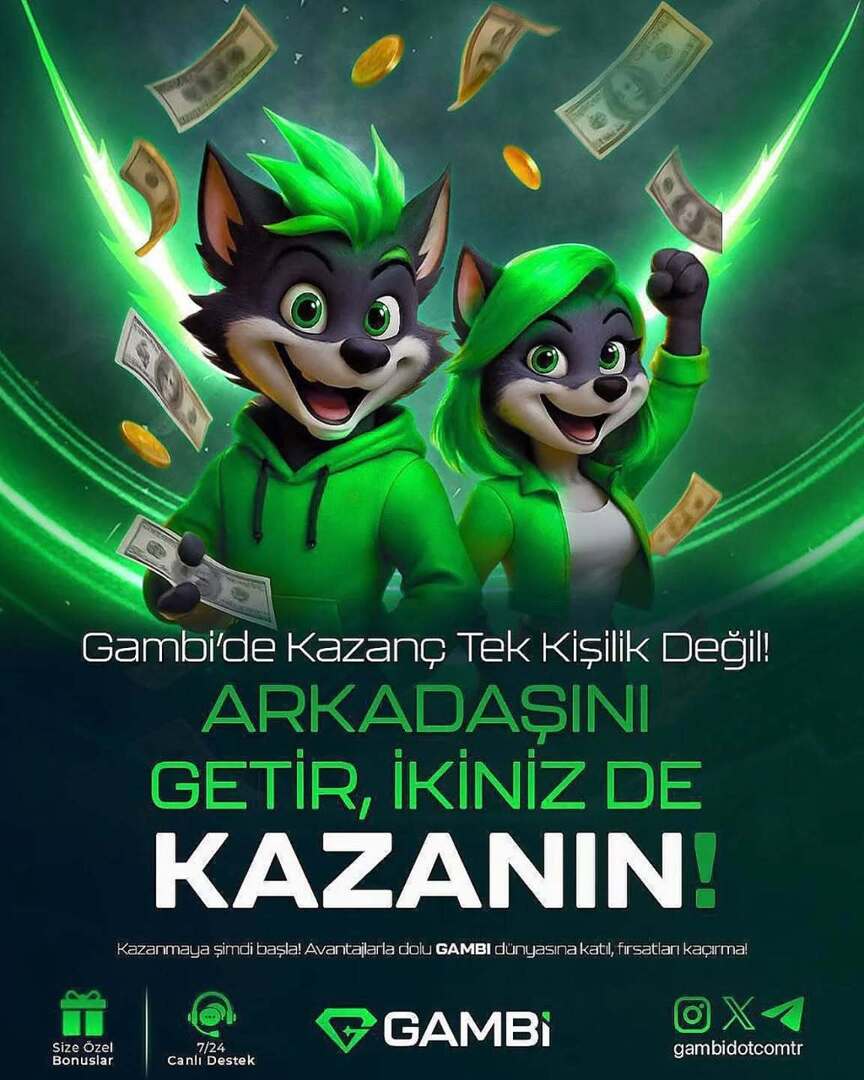 Arkadaşını getir, kazan! Davet ettiğin her arkadaş için 1.000 TL Nakit Bonus fırsatını yakala. Hızlı çekim ve güvenli oyun deneyimi seni bekliyor. Detaylar için hemen sitemizi ziyaret et! #Gambi #GambiCasino #bonus #onlinecasino #freespin Güncel giriş: ift.tt/1poVGLD