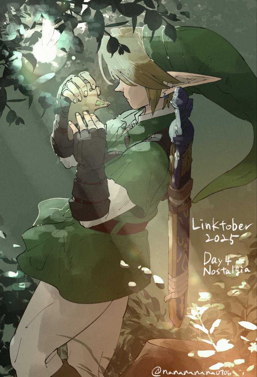 Day4:nostalgia 

#Linktober
#Linktober2025
