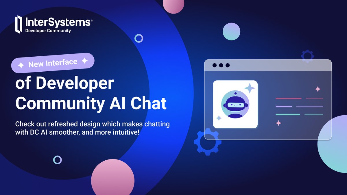 InterSystemsDES's tweet image. ¡Estrenamos interfaz del chat de IA de la Comunidad de Desarrolladores! 🤩

¡Estamos emocionados de anunciar una actualización importante del Chat de IA de la Comunidad de Desarrolladores: ahora cuenta con una interfaz completamente nueva!

➡️Conoce todo: es.community.intersystems.com/node/585952