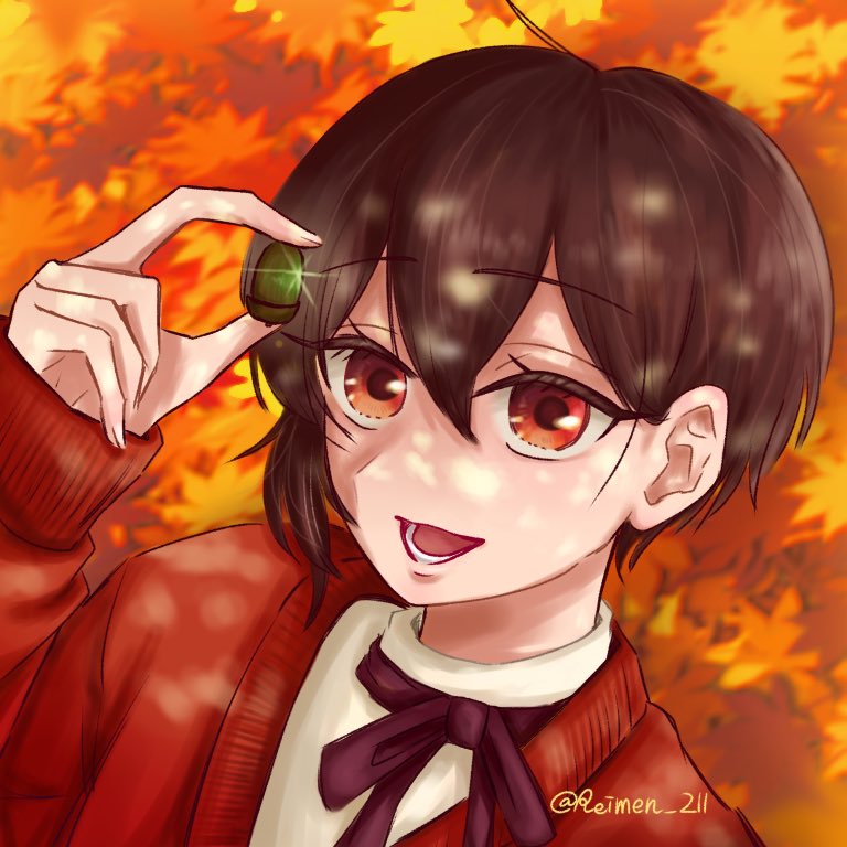 Reimen_211's tweet image. 秋みつけ🍂
#ビバレンFA #イラスト #funart