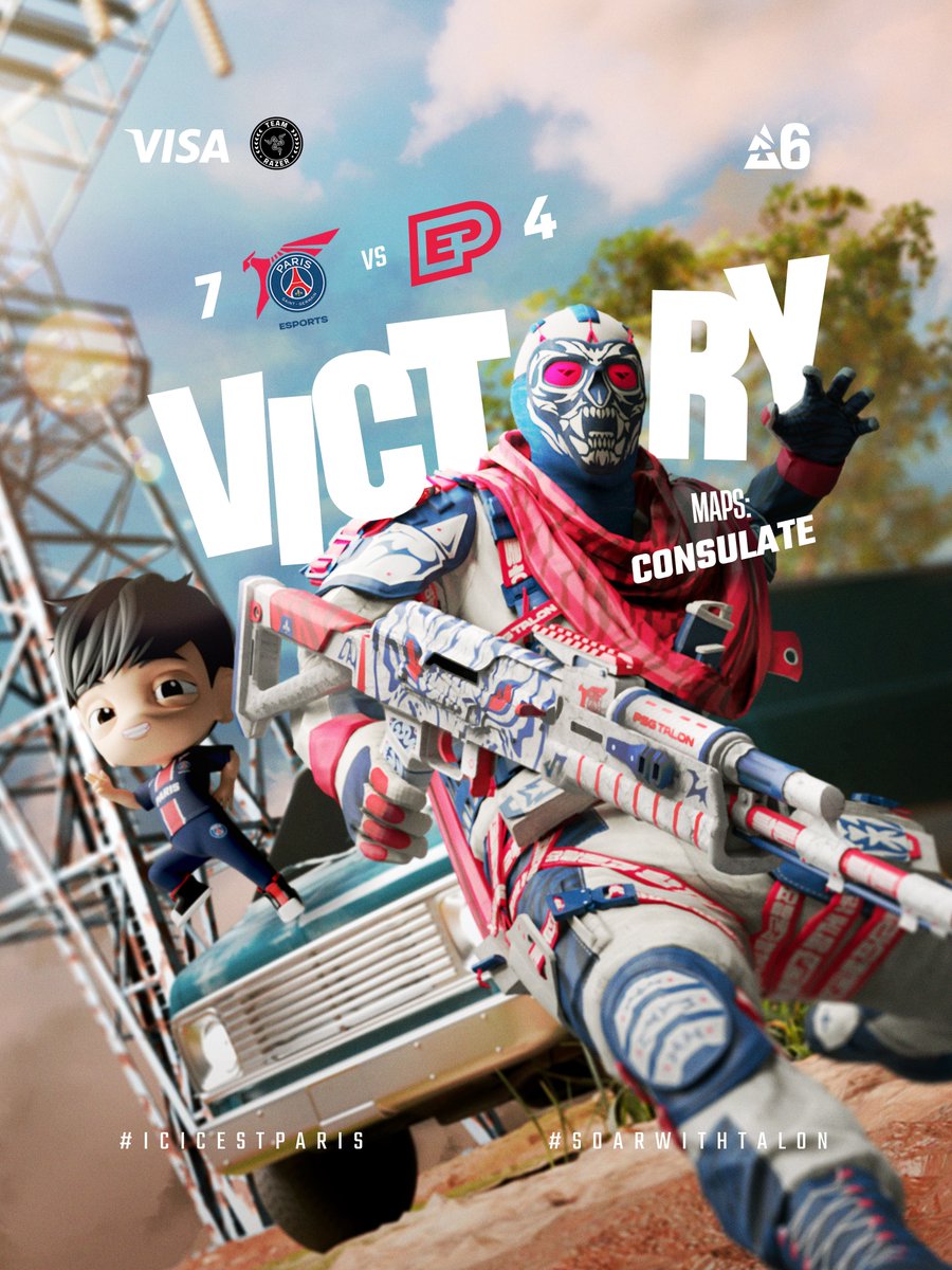 PSG TALON R6 tweet media