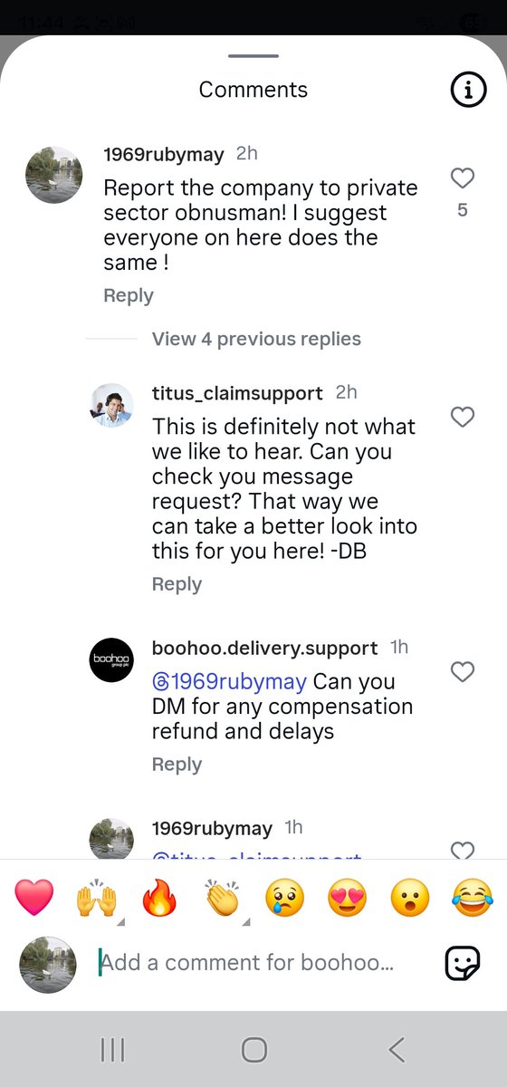 Maria42516250's tweet photo. @boohoo no contact details! No WhatsApp! https://t.co/EIs9WJOgbK