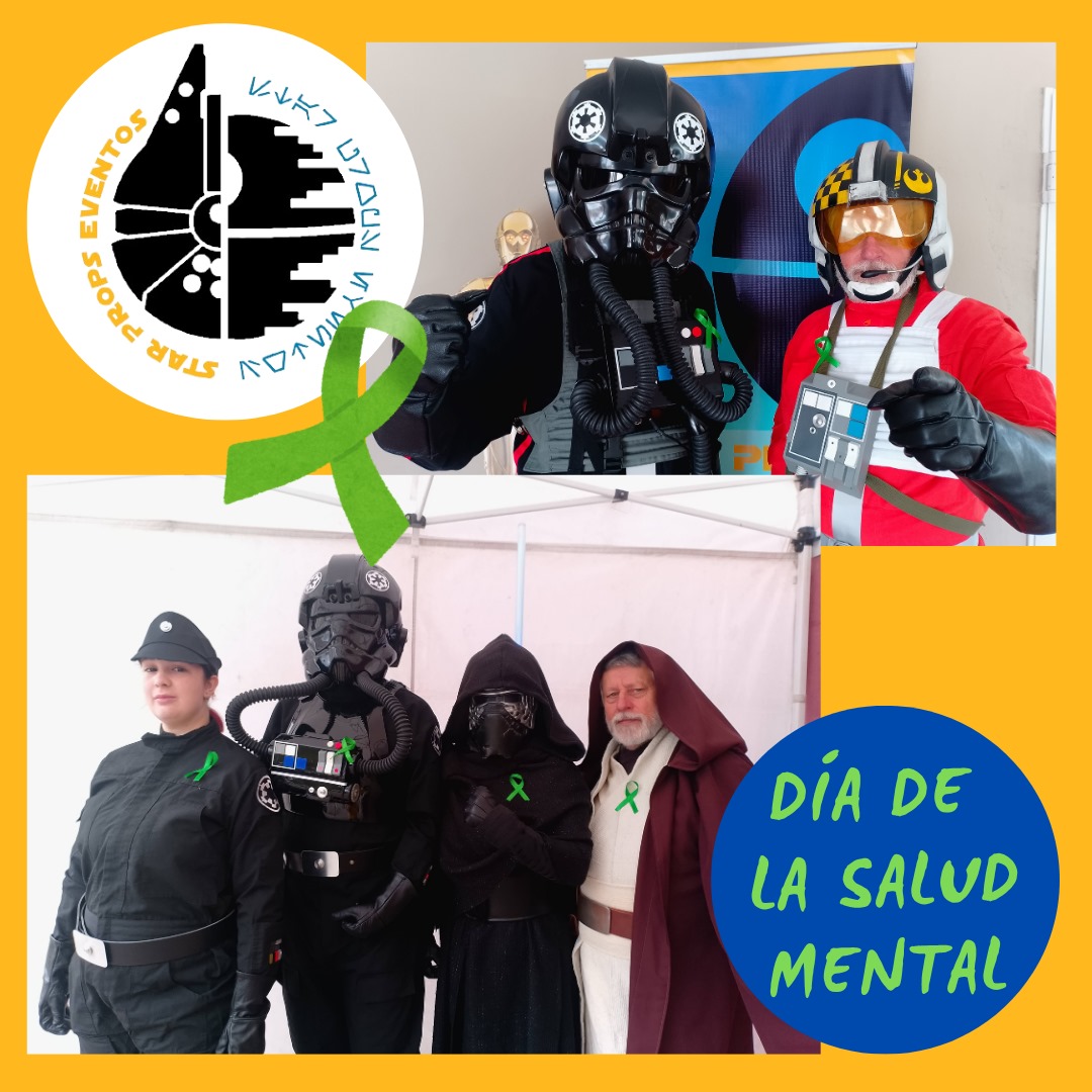 StarProps's tweet image. La Fuerza reside en la mente. 
En el Día Mundial de la Salud Mental, recuerda que buscar equilibrio y pedir ayuda es un acto de valentía.
Que la Fuerza te acompañe.

#diamundialdelasaludmental #starprops #starwars #sinanimodelucro #starwarsfan #starpropseventos #starwarscosplay