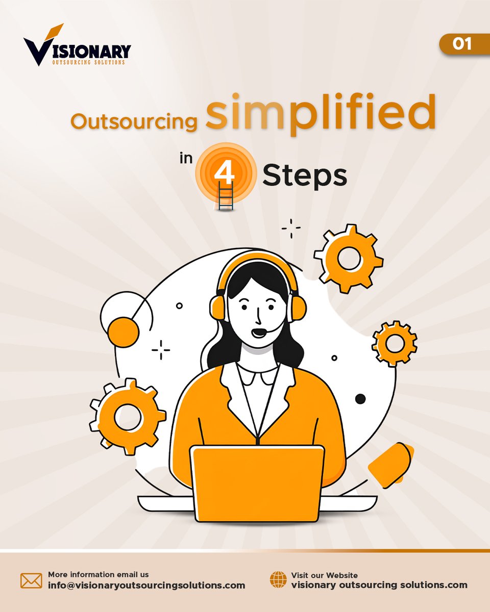 visionary_ltd's tweet image. 💼 𝐒𝐢𝐦𝐩𝐥𝐢𝐟𝐲 𝐎𝐮𝐭𝐬𝐨𝐮𝐫𝐜𝐢𝐧𝐠. Outsourcing doesn’t have to be complex — it’s a process in 4 steps!
Analyze Pain Points
 Automate the Repetitive 
Keep the Human Touch 
Deliver Scalable Growth

visionaryoutsourcingsolutions.com

 #VisionaryOutsourcing #SmartOutsourcing #Business