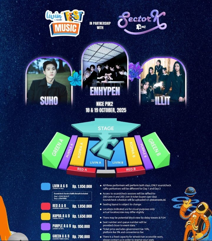 heemistry's tweet photo. ku ada tiket livin B 2 jt aja, kl mau dmn ya, last ticket soalnya
#ENHYPEN @suho #ILLIT #livinfest #sectork #konser https://t.co/fUCwWbXgMR