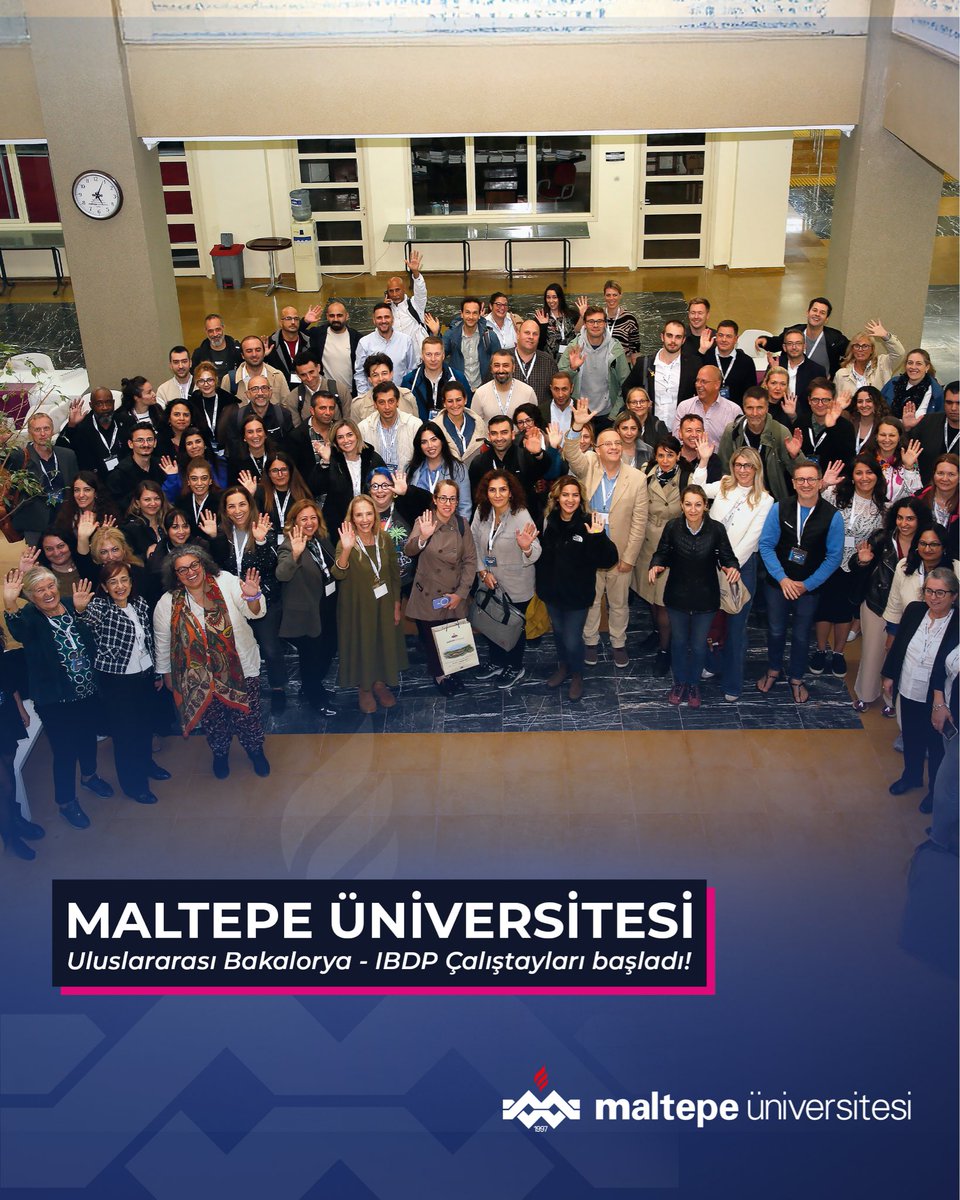MaltepeEduTr's tweet image. Uluslararası Bakalorya (IBDP) Çalıştayları başladı! 🌟

2017&apos;den beri IB tarafından yetkilendirilmiş Profesyonel Gelişim Çalıştay Merkezi olarak faaliyet gösteren Maltepe Üniversitesi, 18. kez eğitimcileri ağırlıyor.

#MaltepeÜniversitesi #IB #IBDP #UluslararasıBakalorya #Eğitim