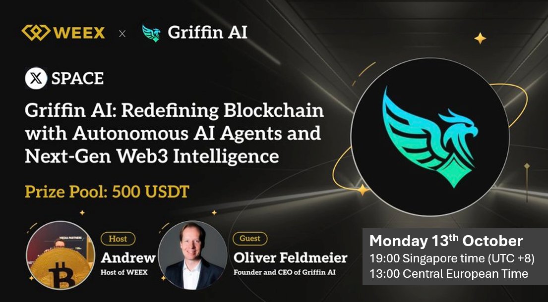 GriffinAI | The #1 AI Agent Builder for DeFi 🤖 tweet media
