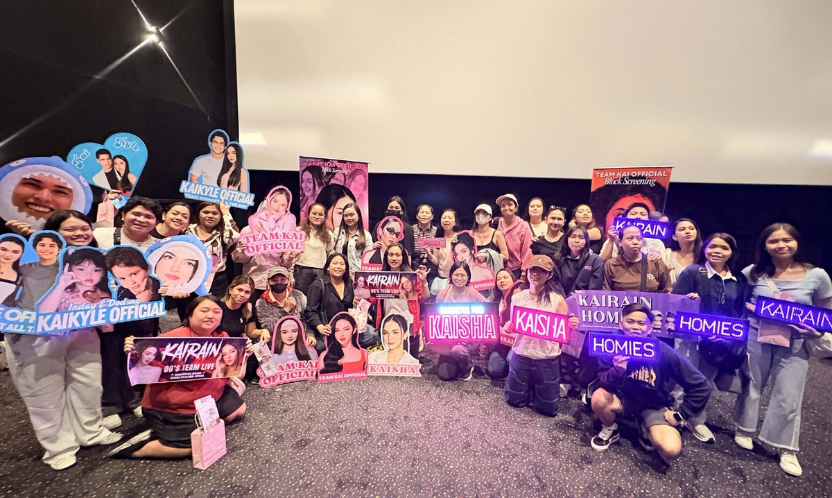 TeamKaiOFC_'s tweet image. 𝐊𝐀𝐈’𝐒 𝐋𝐎𝐕𝐈𝐄𝐒 𝐀𝐓 𝐇𝐄𝐀𝐑𝐓! 🩷💜🩵

Kaimates, Homies, and Wisharts — thank you so much for making Kai Montinola’s first-ever block screening a huge success! Your energy, love, and cheers filled the cinema with warmth and excitement, making this milestone even more…