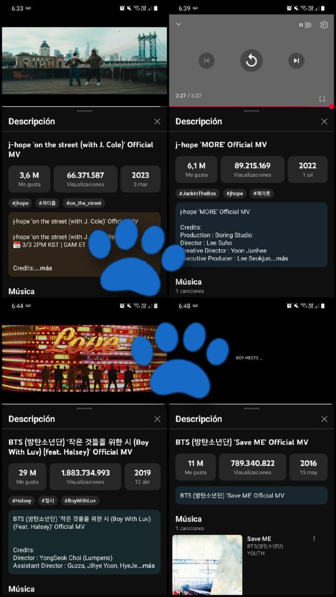 metzandi7's tweet image. 🟣 OTS + More + BWL + Save Me 
#ARMYonYouTube 
#StreamFor_JHOPE
#StreamForBTS