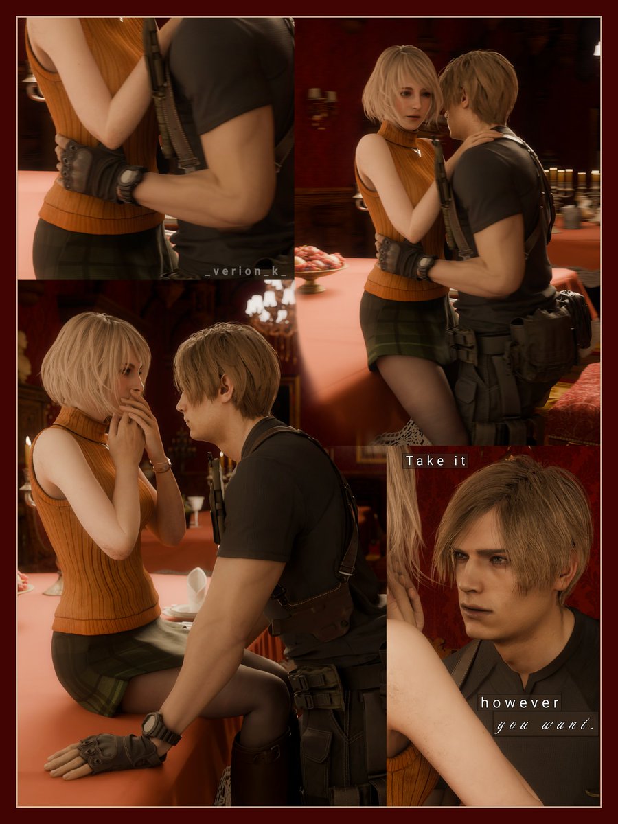 _verion_k_'s tweet image. Take it however you want.

#ResidentEvil4Remake #ResidentEvil #3dart #LeonKennedy #AshleyGraham #REBHFun