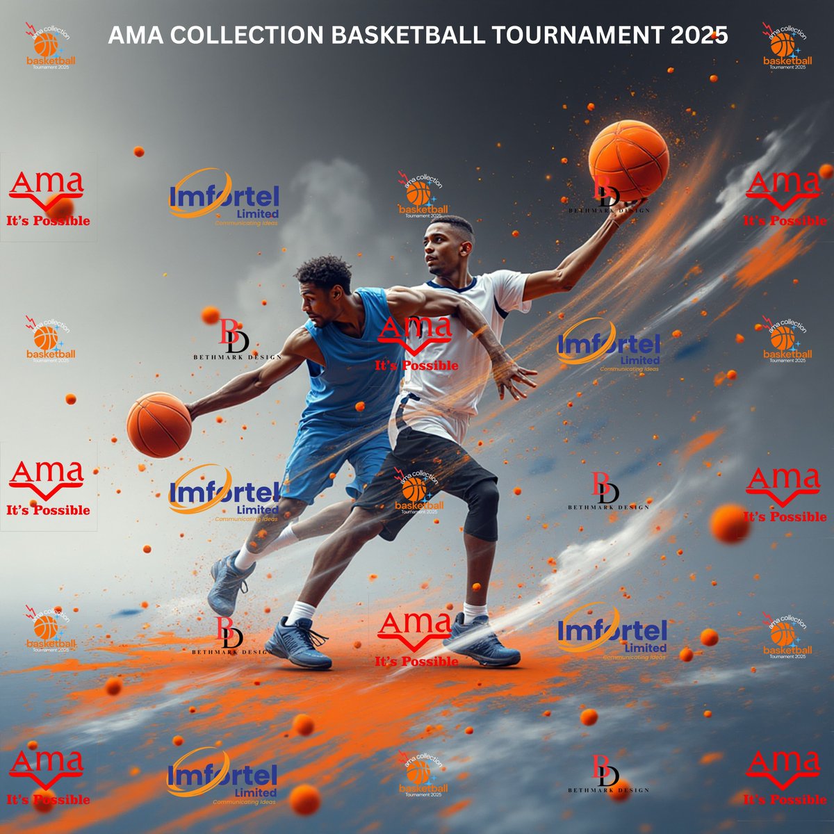 This long weekend how about you come and enjoy basketball tournament with Ama collection and Imfortel 
#TwendeBasketball tuenjoy game pamoja