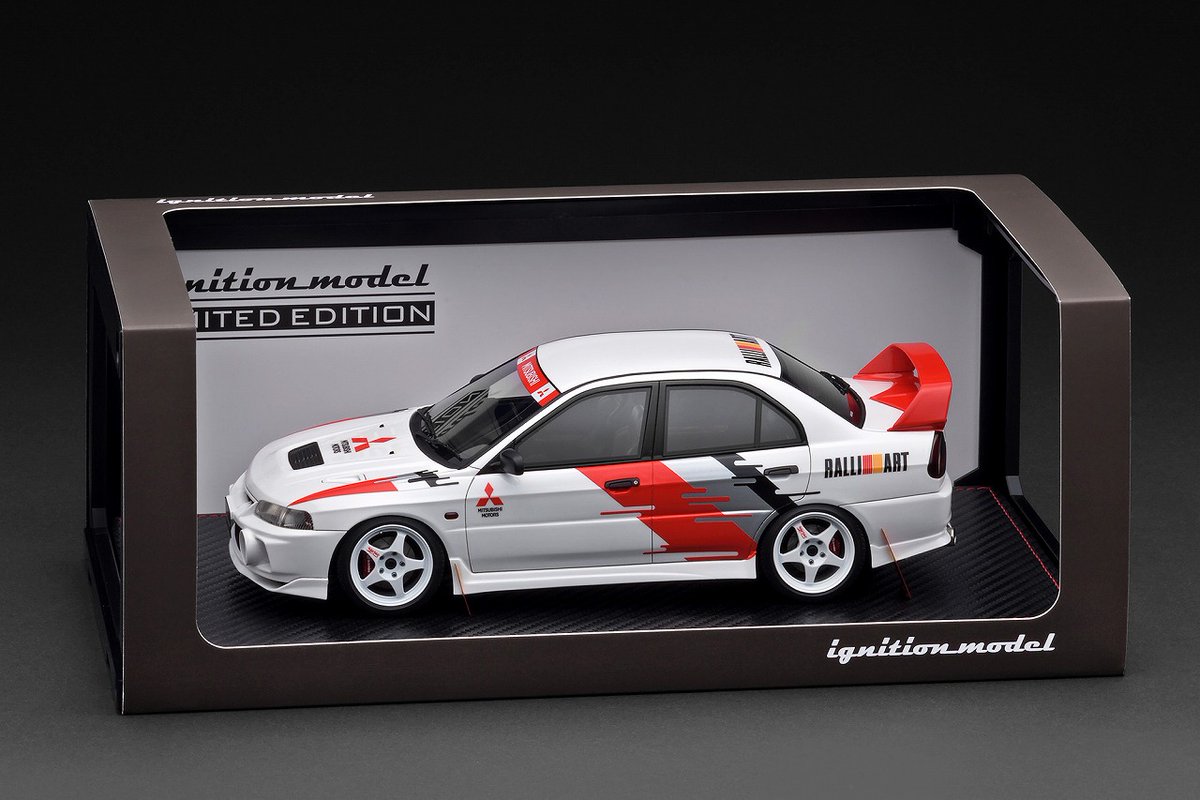 1:18 Mitsubishi Lancer Evolution IVミニカー SUPER RARE* 1/18 Onemodel Mitsubishi Lancer Evolution IV EVO