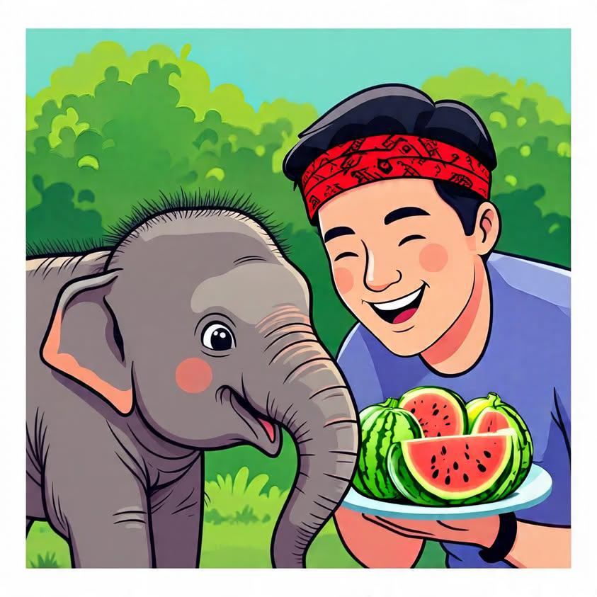 Today marks one month  since Kalistha Lestari passed away. I miss you all the time, anak cantik. 🐘🥀❤