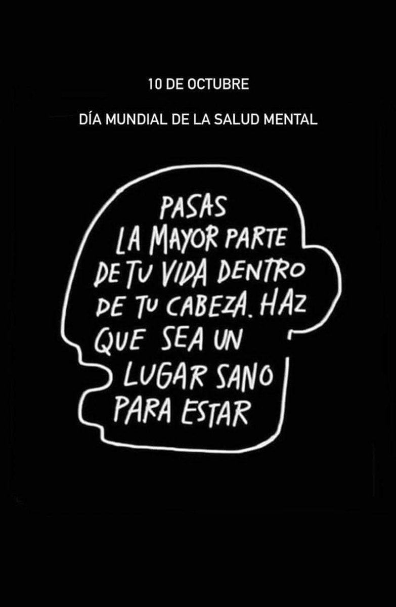 Hoy, 10 de octubre, recordamos que la salud mental no es un lujo, es un derecho.
Pedir ayuda no es debilidad, es valentía. 💚 🧠
#DíaMundialDeLaSaludMental #SaludMental #10deOctubre