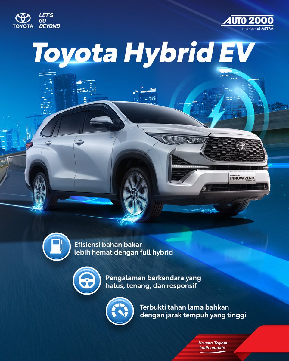 AUTO2000ID_'s tweet image. Stop pilih yang nanggung, beli yang kasih banyak untung! 👍

Siapa yang udah incer mobil Toyota Hybrid di akhir tahun 2025 nih? Yuk, langsung datang ke Auto2000, siapa tau AutoFamily dapat promo menarik! 😁

#AUTO2000 #AUTO2000ID #AUTOGASPOOOL