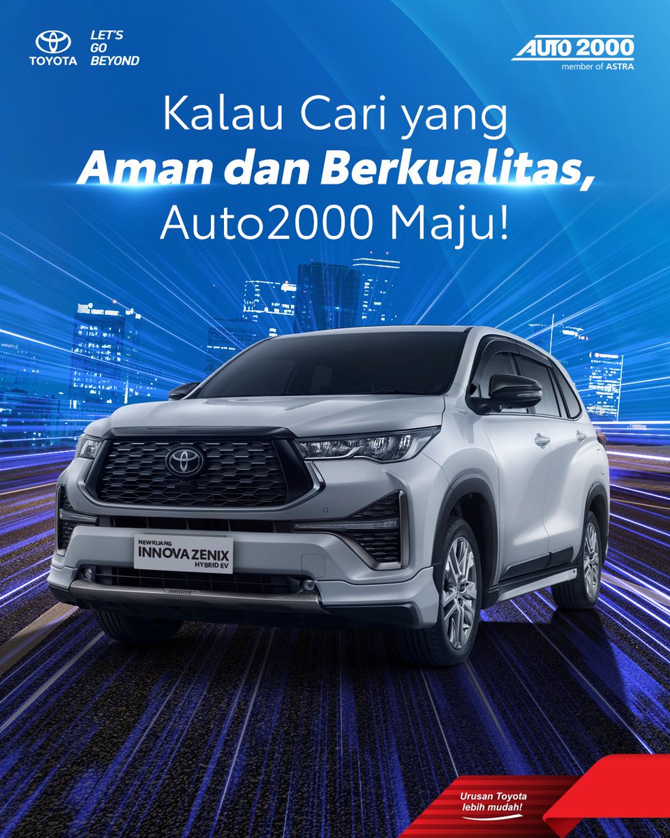 AUTO2000ID_'s tweet image. Stop pilih yang nanggung, beli yang kasih banyak untung! 👍

Siapa yang udah incer mobil Toyota Hybrid di akhir tahun 2025 nih? Yuk, langsung datang ke Auto2000, siapa tau AutoFamily dapat promo menarik! 😁

#AUTO2000 #AUTO2000ID #AUTOGASPOOOL