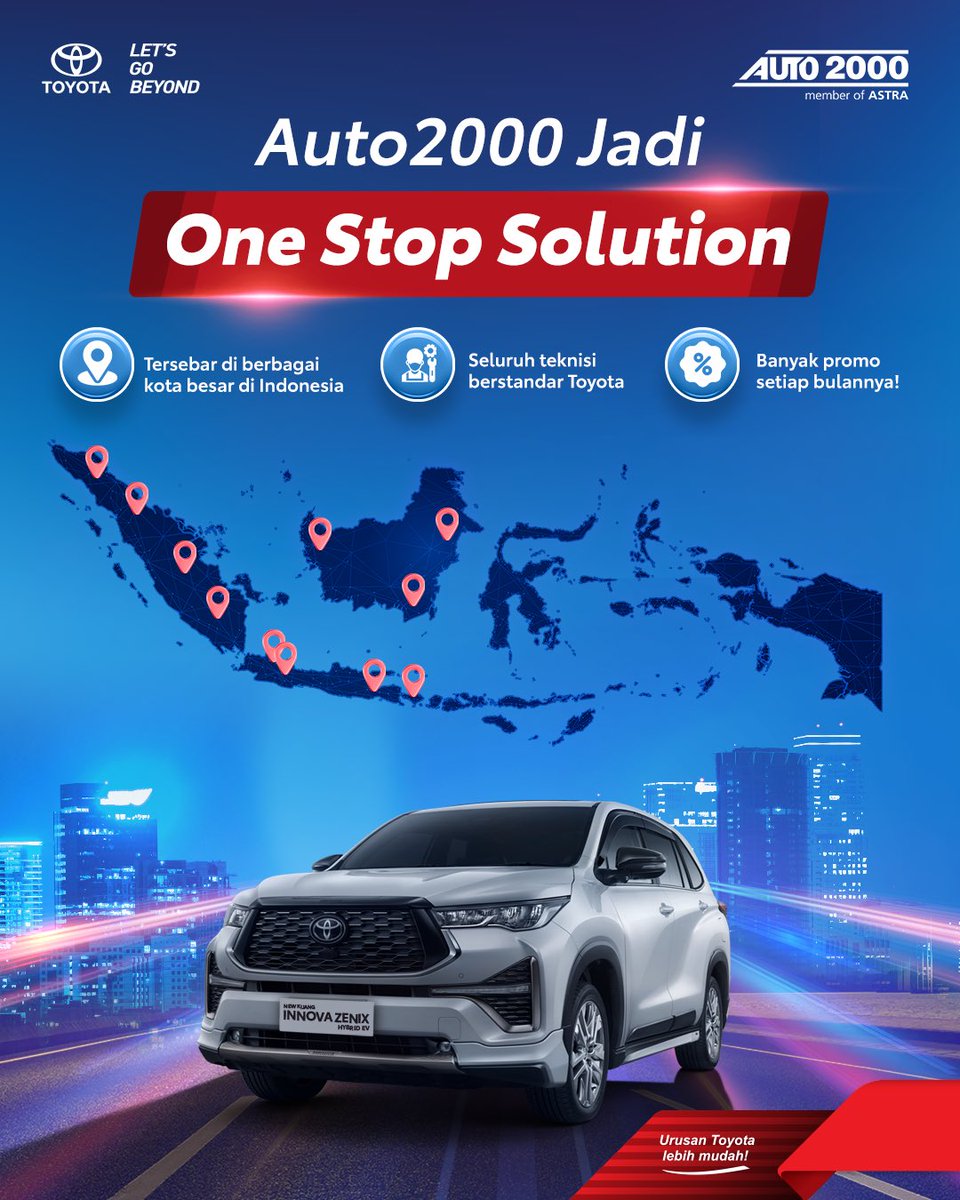 AUTO2000ID_'s tweet image. Stop pilih yang nanggung, beli yang kasih banyak untung! 👍

Siapa yang udah incer mobil Toyota Hybrid di akhir tahun 2025 nih? Yuk, langsung datang ke Auto2000, siapa tau AutoFamily dapat promo menarik! 😁

#AUTO2000 #AUTO2000ID #AUTOGASPOOOL