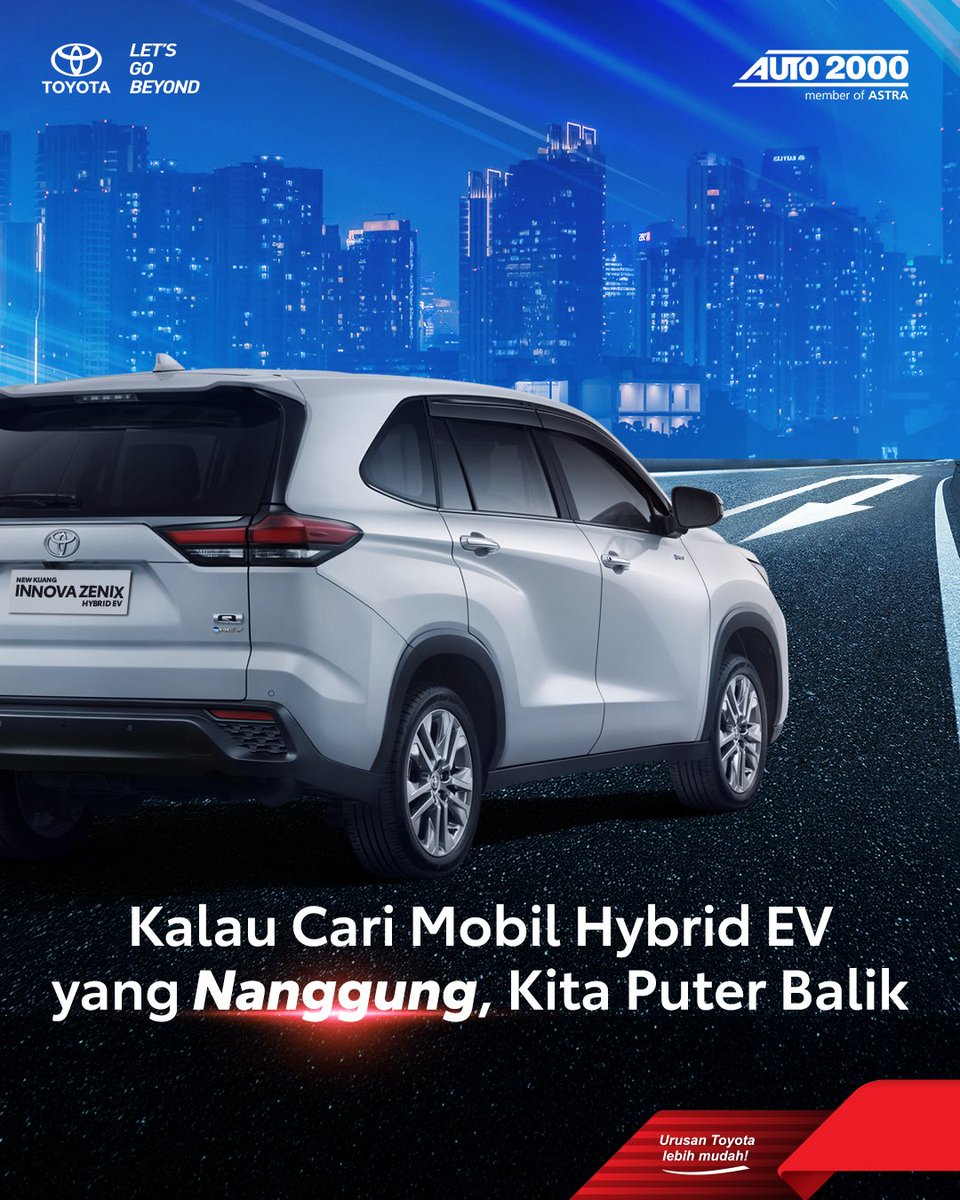 AUTO2000ID_'s tweet image. Stop pilih yang nanggung, beli yang kasih banyak untung! 👍

Siapa yang udah incer mobil Toyota Hybrid di akhir tahun 2025 nih? Yuk, langsung datang ke Auto2000, siapa tau AutoFamily dapat promo menarik! 😁

#AUTO2000 #AUTO2000ID #AUTOGASPOOOL