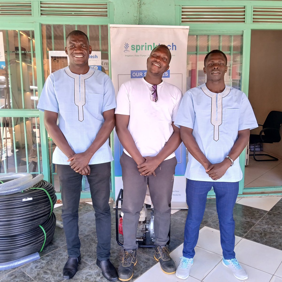 sprinktech's tweet image. The engineers at #Sprinktech have shown up. 
Closing up the #CustomerServiceWeek2025 in style 
#MissionPossible