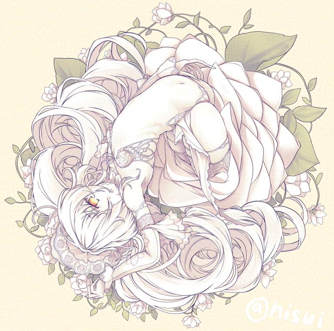 お気に入りの過去絵アルラウネちゃん 