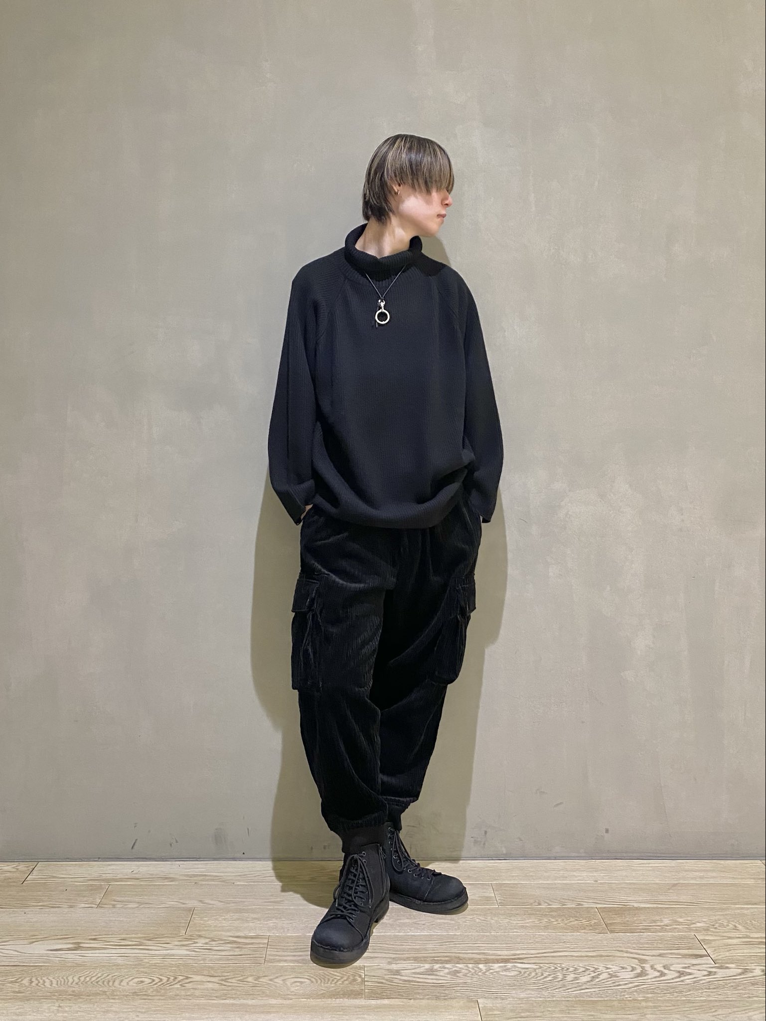 グラウンドワイ T/Wギャバジンクロークドッキングジャケット STAFF STYLING｜THE SHOP YOHJI YAMAMOTO