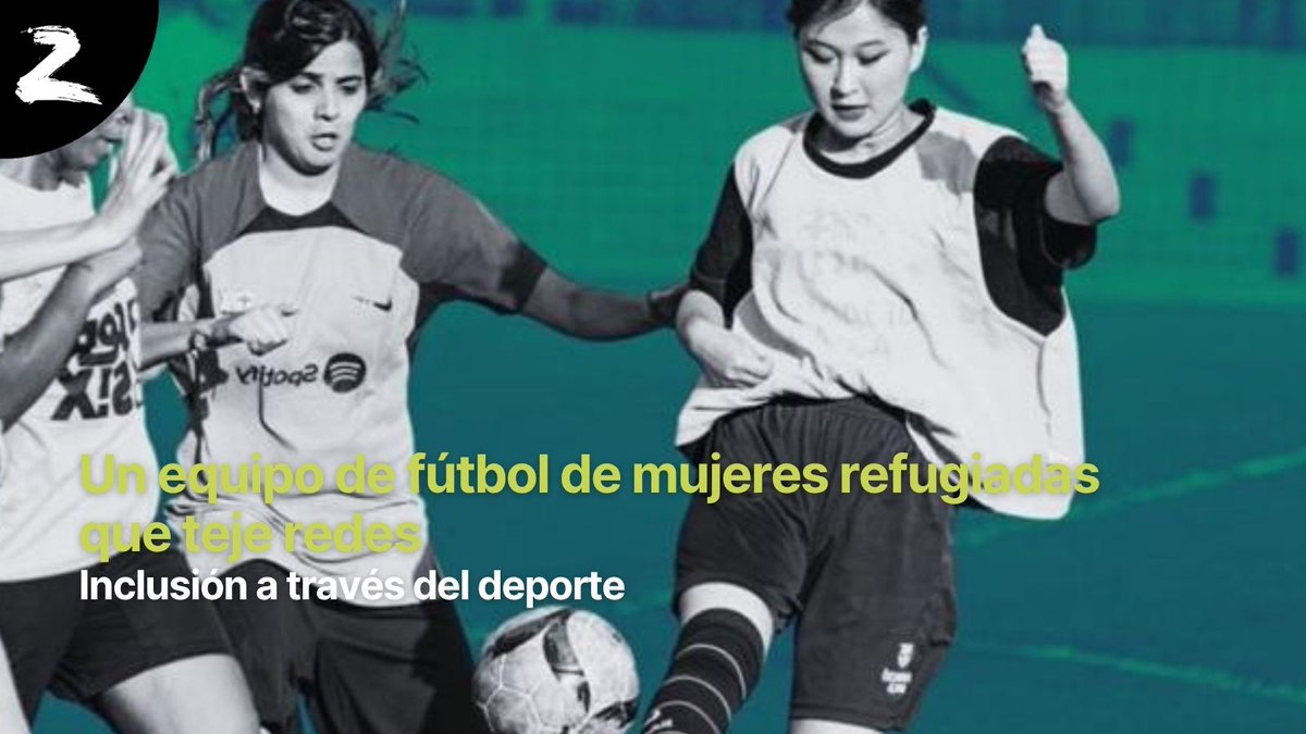 En Cataluña, la @<a href="/aeramassa/">A.E. Ramassà</a> crea un equipo único: mujeres refugiadas usan el fútbol como red de integración y esperanza.
 
Viktoriia dice: "Es mi terapia, encontré amigas y fuerza". 🌍

Descubre más: soziable.es/impacto-social…

#MujeresRefugiadas #InclusiónSocial #Soziable
