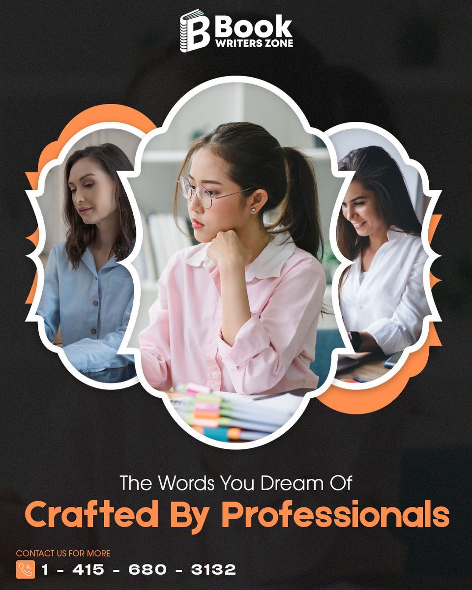 bookwriterszone's tweet image. Your story is unique and deserves to be told with precision and passion. Let our professional ghostwriters bring your vision to life! 🌟
👉 Find out how: bookwriterszone.com

#BookWritersZone #ProfessionalGhostwriting #DreamWords #WritingCommunity #AuthorSupport #StoryCraft