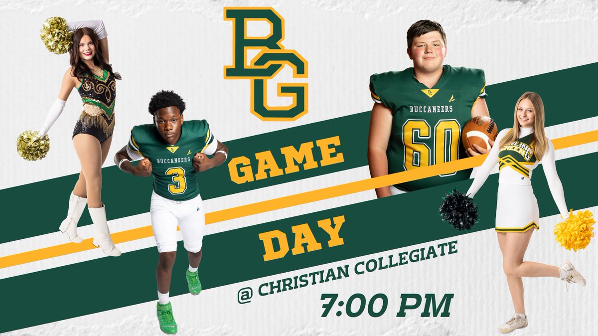 The Bucs are on the road tonight. Please note the address as it is not at their school location.
📍10706 Kajja Drive, D'Iberville, Ms
 #BowlingGreenSchool #BucStrong #GeauxBucs #BucNation #WalkWorthy #BGS