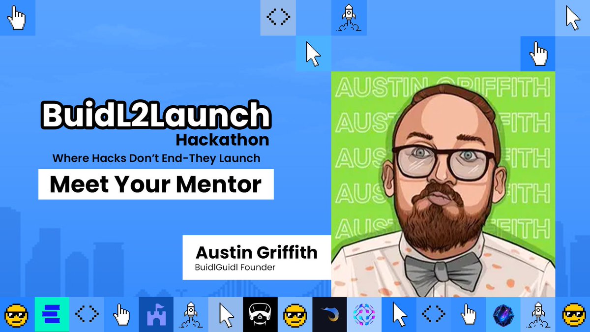 dcodeblock24's tweet image. Meet Your Mentor: Austin Griffith ⚡️
Founder of BuidlGuidl, creator of Scaffold-ETH 2, and a builder of foundational open-source tooling since Ethereum’s early days;
An evangelist for the “Builders-First” ethos.
He also leads SpeedRun Ethereum, a developer onboarding…