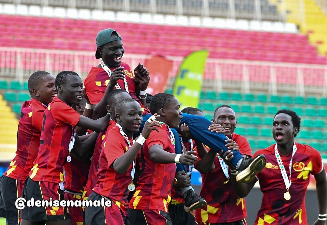 Uganda U17 team win the 2025 Safari 7s Agegrade category tournament beating Rift Valley 14-12 in the final. 

Historical coach <a href="/CoachSkyUG/">Coach_Sky</a> congrats to you, the mgt and the team. 

#Uganda #rugby #AfricaRugbyWithDenise #Safari7s