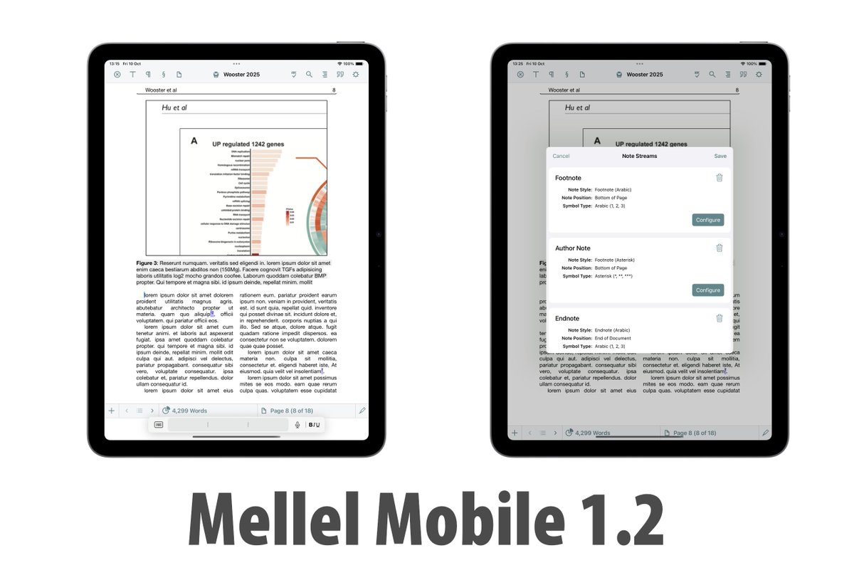 Mellel Word Processor tweet media