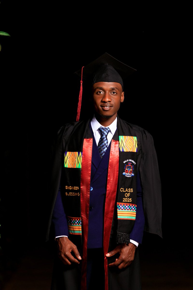 Civil engineers Alvin and Blessing. Well in gentlemen, congratulations are in order 🎉♥️