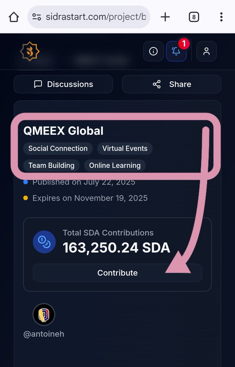 AHassnu84506's tweet image. 🪩QMEEX Global: Virtual Team Building Platform 🌐, Integrating Islamic Principles ☪️ Strengthening Corporate Culture Engagement👨‍👩‍👧‍👦 Creating a Remote Work Environment 🏠 Inclusion and Cultural Fit for Organizations.
Link: sidrastart.com/project/b946e7…

@QMEEXGlobal