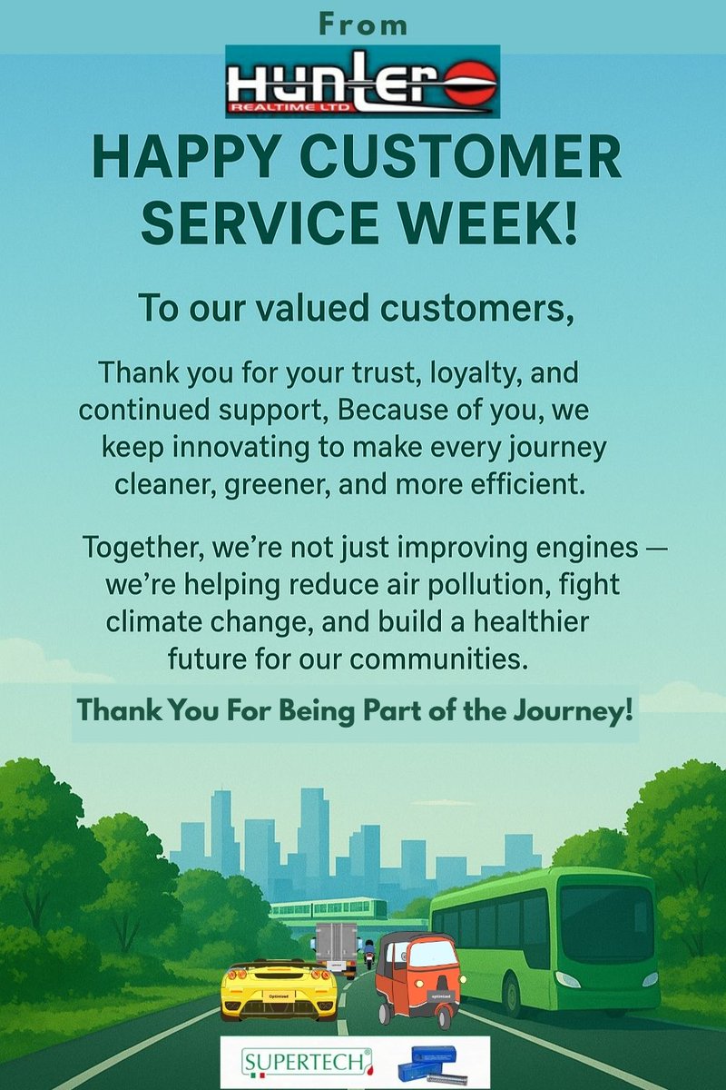 HunterSupertech's tweet photo. #CustomerServiceWeek2025 #CSWeek2025 #MissionPossible #customerexperience #customersatisfaction #business #customer #customerappreciation https://t.co/TO3mbIK6Vd