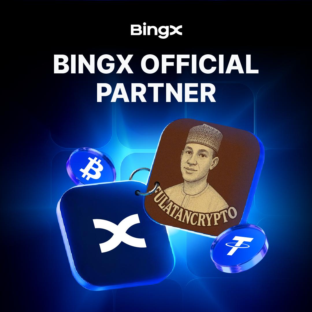 Big News, Fam
I'm officially a BingX Partner and will now be doing all my trades on <a href="/BingXOfficial/">BingX</a> - one of the fastest-growing exchanges out there. 🔥

There’s a massive $7,600+ USDT New User Event happening right now! 👇

 Event Highlights:  Low entry barrier – perfect for