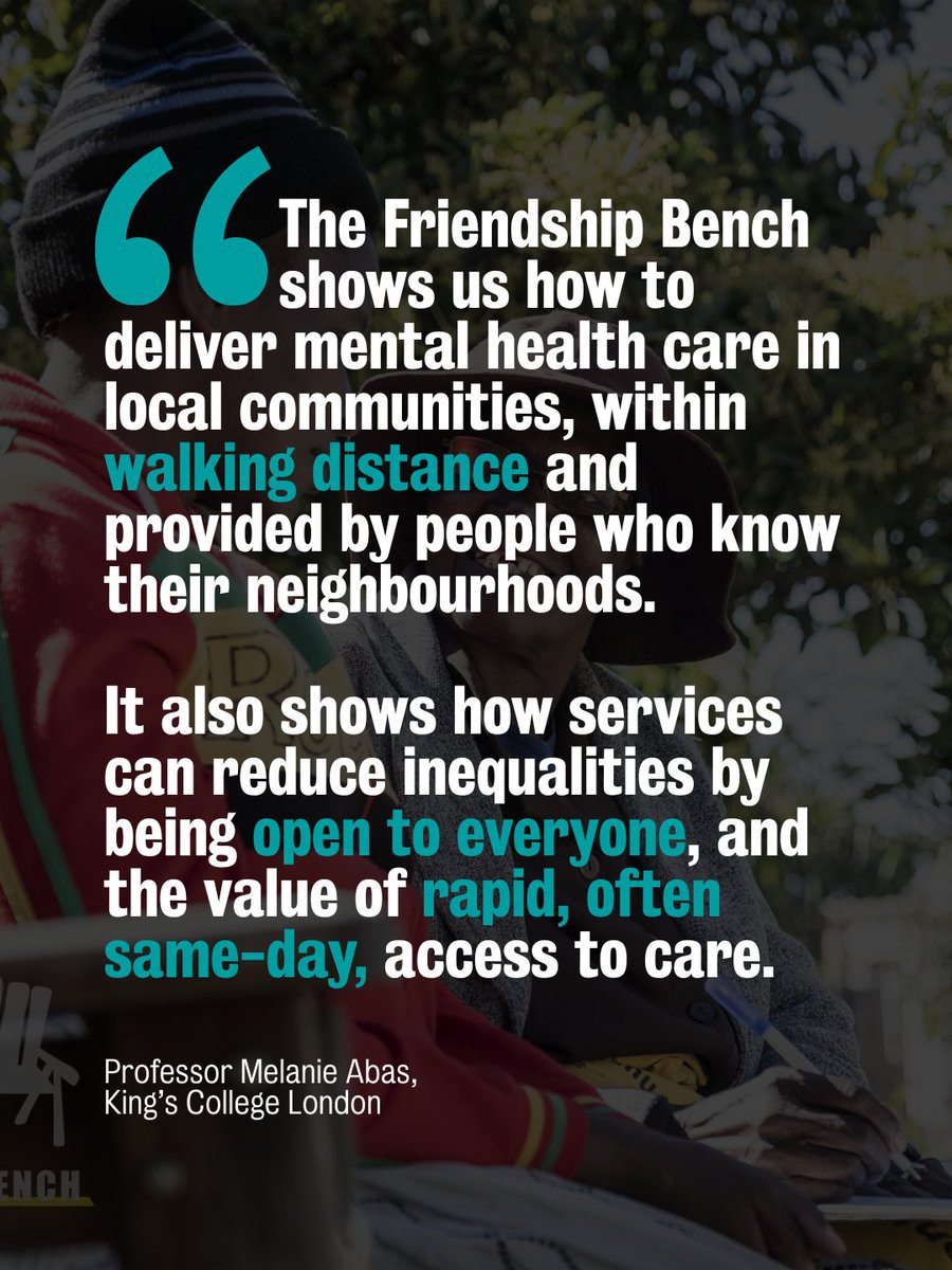 KingsIoPPN's tweet image. As part of the NHS 10 Year Plan, the UK aims to improve community-based health care.

There’s so much to learn from global interventions like  @friendshipbench, where community-led support has transformed mental health outcomes.
#WorldMentalhealthDay

🔗 kcl.ac.uk/news/spotlight…