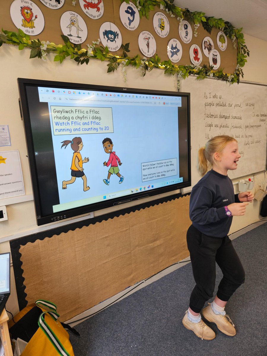 #ctkcardiffy4 had great fun during our 'Cymraeg bob Dydd' session! What a great Helpwr Heddiw leading us in our learning!