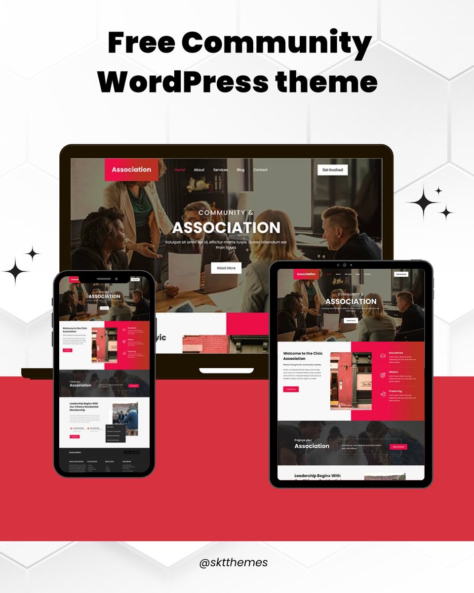 sktthemes's tweet image. Build a community hub online with Association Free Theme.
sktthemes.org/shop/free-comm…

#CommunityWebsite #Nonprofit #FreeWordPressTheme #Association