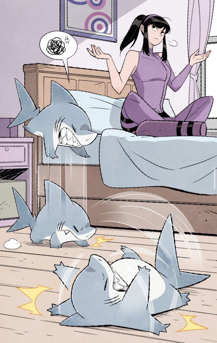 LilRogueHawk's tweet photo. Happy #JeffDay (w/ Kate cameo) ! 🦈🎃
It’s Jeff Halloween Infinity Comic (2025) #1
https://t.co/LMvPiHGIGX https://t.co/PelRgMlA6Z