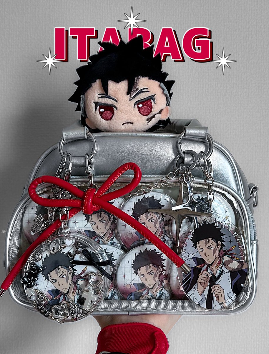 交換お取引してくださった皆様本当にありがとうございました😭最高のミニ痛バが組めました😭💭❗️大感謝🫂

本日持ち出してお出かけしました❤️‍🔥🏴

#XANXUS 
#XANXUS生誕祭2025 
#XANXUS生誕祭2025 

.