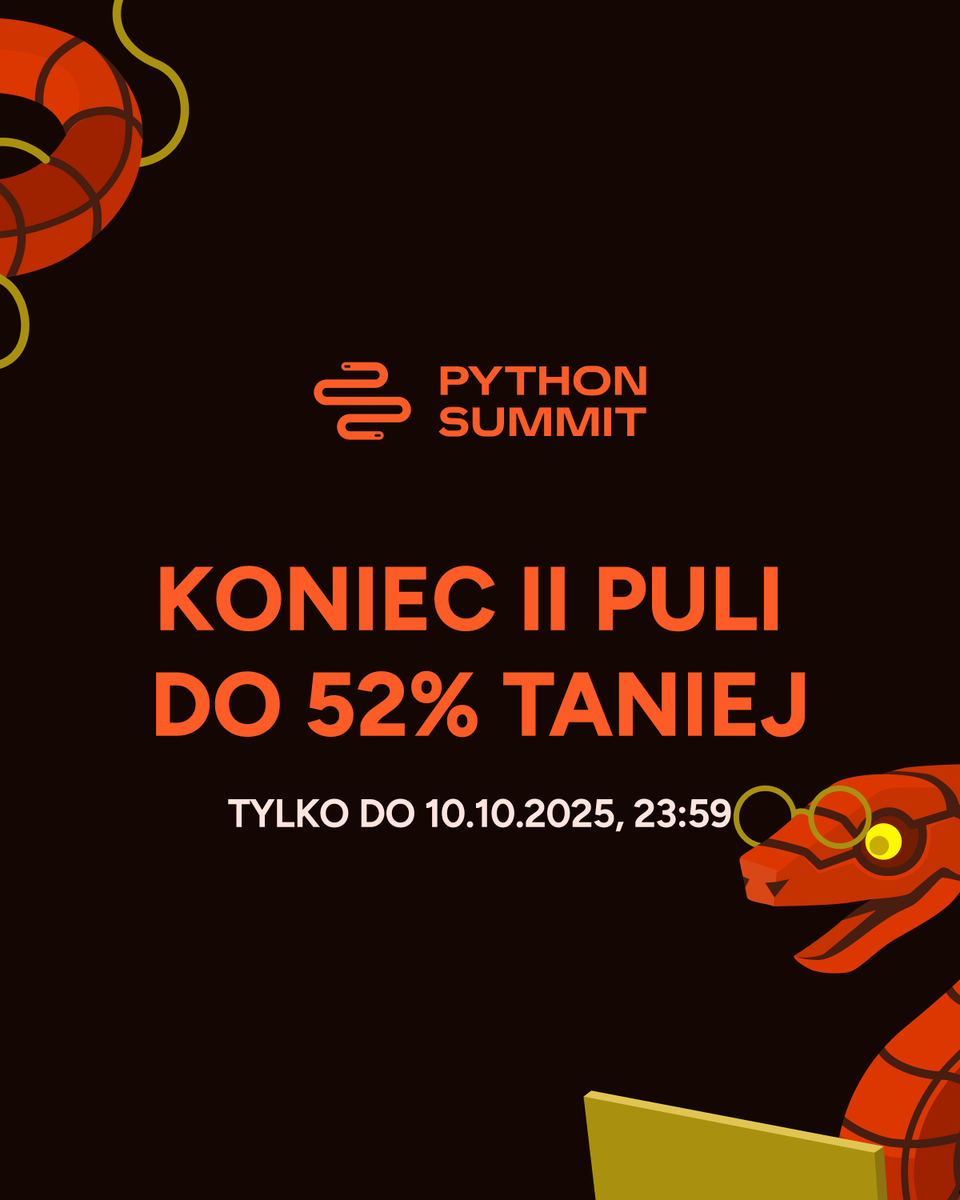 Python Summit tweet media