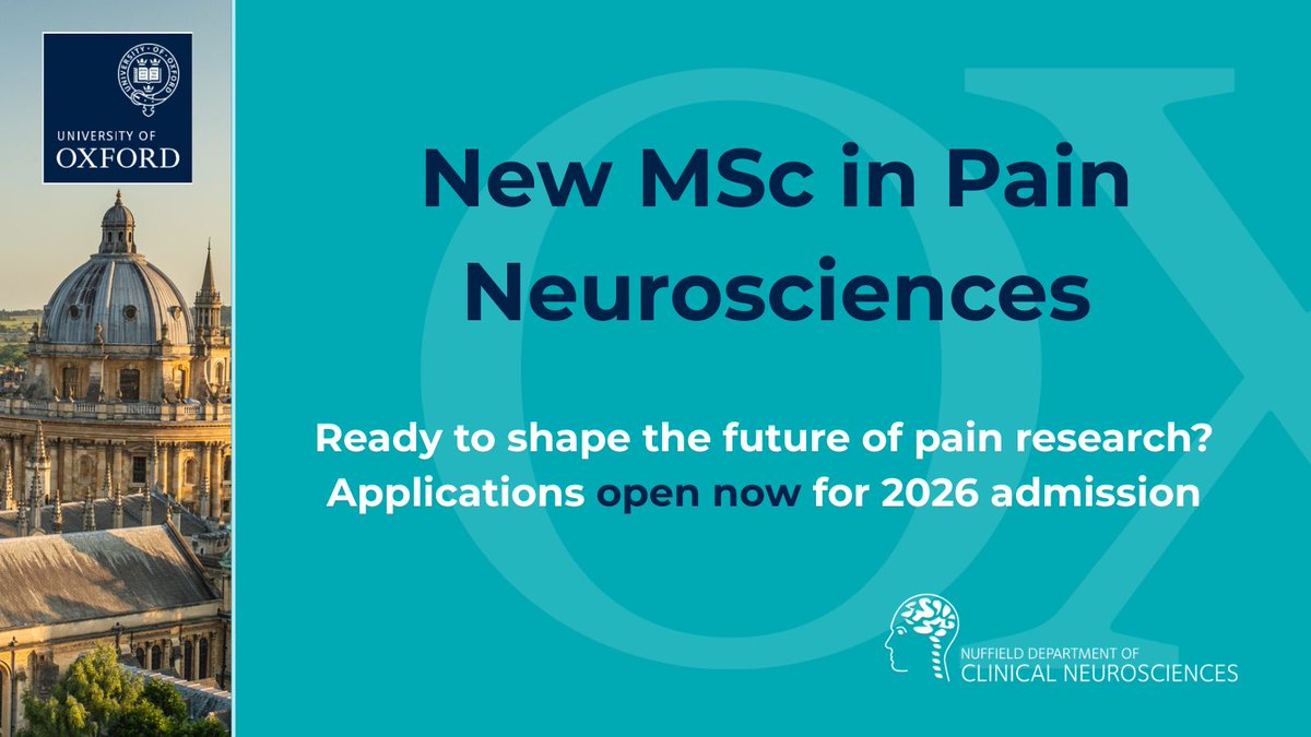 Nuffield Department of Clinical Neurosciences tweet media