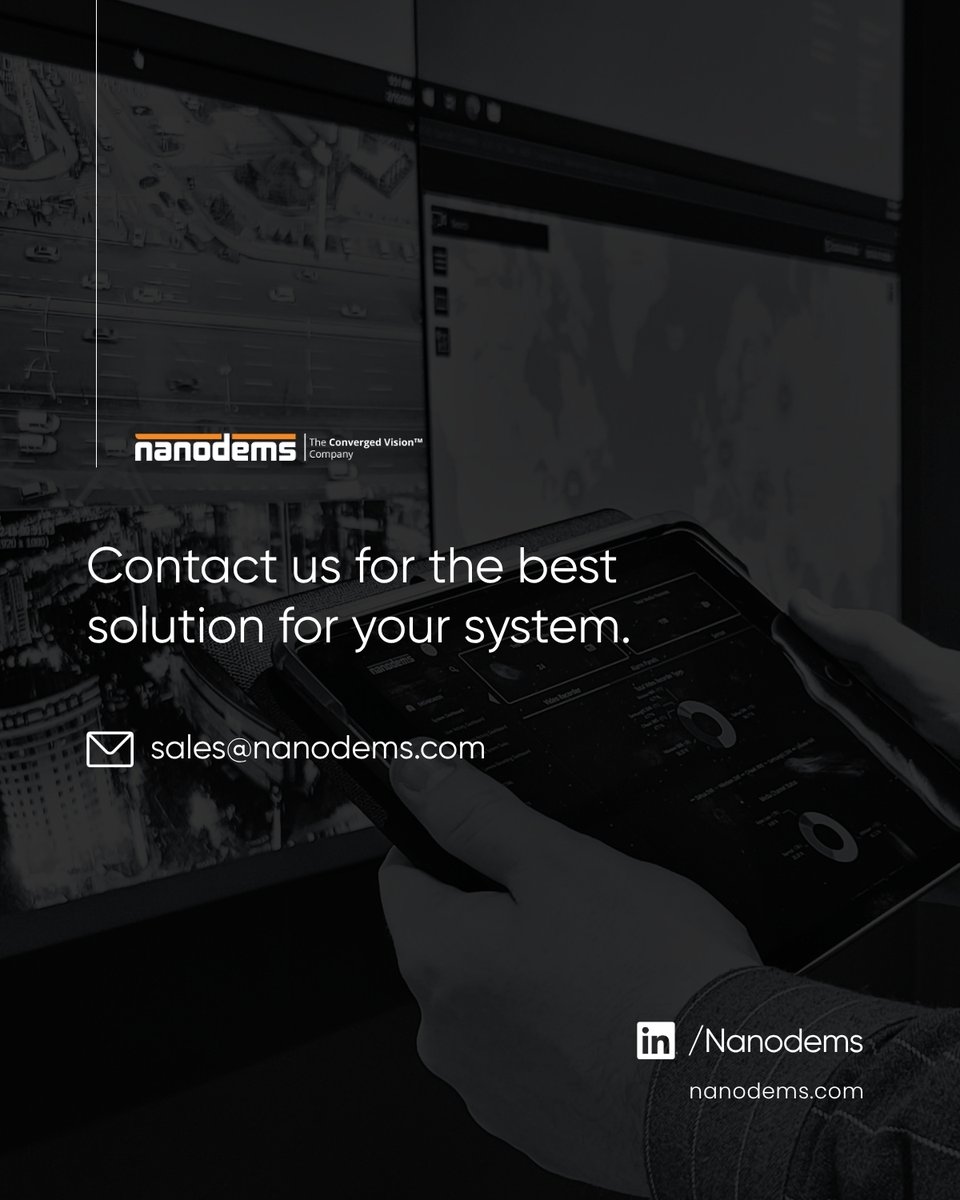 Nanodems's tweet image. Stay proactive, not reactive.
Automated health reports.
Instant alerts.
Audit-ready, 24/7.

Because in security, prevention starts before the incident ever happens.

🔗 nanodems.com/security/conta…

#PSIM #CCTV #SecurityAutomation #SmartSecurity #SystemHealth
