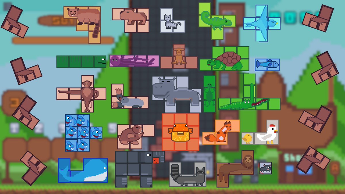 LaoYoung111's tweet image. #screenshotsaturday
The demo animals are finally complete!!
Demo is coming soon — time to polish the details!!!
But I won’t be seeing new animals for a while... 😢
#gamedevs